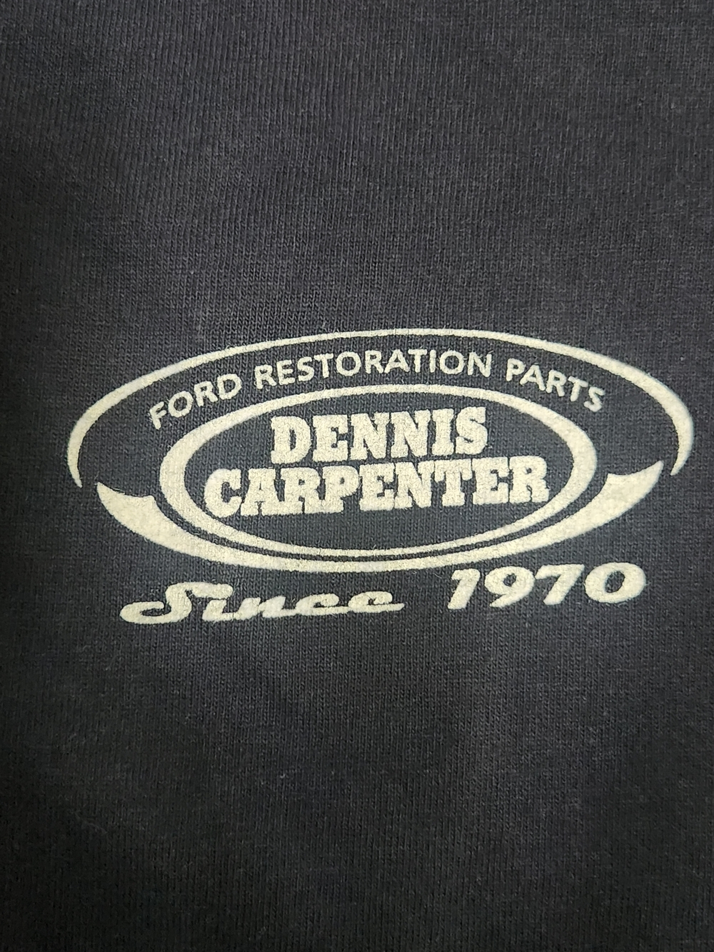 Port and Company Navy T‑Shirt with Blue Logo Tag